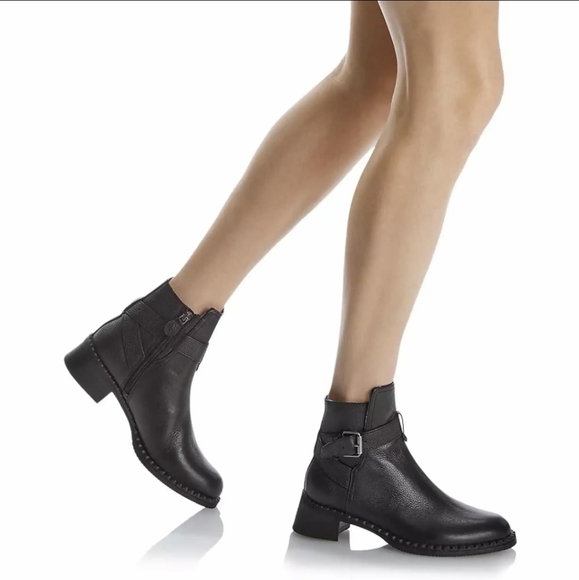 Kenneth Cole Women's Best Leather Moto Boot - US 7 - Picture 4 of 5